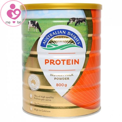 Sữa tươi dạng bột Australian Dairies Protein của Úc cho trẻ từ 2 tuổi hộp 800g