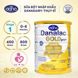 Sữa Danalac Gold pro+ số 1 của Thụy Sĩ cho trẻ 0-6 tháng