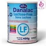 Sữa Danalac Lactose Free của Thụy Sỹ cho trẻ 0–12 tháng bất dung nạp Lactose hộp 400g