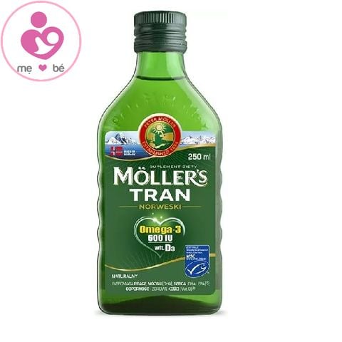 Dầu gan cá tuyết Möller’s Tran của Na Uy chai 250ml