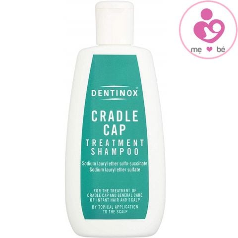 Dầu gội trị cứt trâu cho bé Dentinox Cradle Cap Treatment Shampoo của Anh lọ 125ml