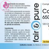 Đông trùng hạ thảo Fair&Pure Cordyceps 650mg Made in Germany lọ 120 viên