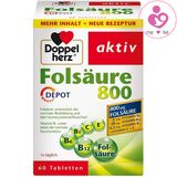 Vitamin tổng hợp Doppel herz aktiv Folsäure 800 của Đức