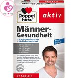 Tăng cường phong độ nam giới Doppelherz aktiv Männer-Gesundheit của Đức hộp 30 viên