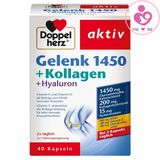 Viên bổ xương khớp Doppel herz aktiv Gelenk 1450 + Kollagen + Hyaluron của Đức hộp 40 viên