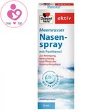 Xịt mũi muối biển Nasenspray mith Panthenol của Doppelherz Aktiv Đức lọ xịt 20ml