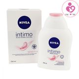 Dung dịch vệ sinh Nivea Intimo Waschlotion của Đức chai 250ml