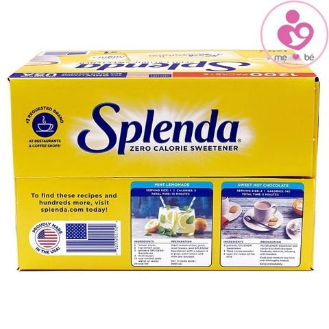 Đường ăn kiêng Splenda của Mỹ hộp 1200 gói