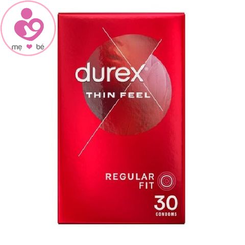 Bao cao su siêu mỏng Durex Thin Feel hộp 30 chiếc