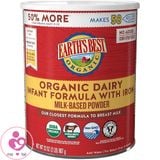Sữa hữu cơ Earth’s Best Organic Dairy của Mỹ cho trẻ từ 0-12 tháng