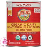 Sữa hữu cơ Earth’s Best Organic Dairy của Mỹ cho trẻ từ 0-12 tháng