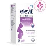 Elevit DHA For Pregnancy & Breastfeeding bổ sung DHA cho mẹ bầu và nuôi con bú hộp 60 viên