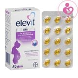 Elevit DHA For Pregnancy & Breastfeeding bổ sung DHA cho mẹ bầu và nuôi con bú hộp 60 viên