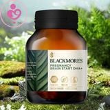 Viên uống bổ sung DHA cho bà bầu Blackmores Pregnancy Brain Start DHA của Úc lọ 50 viên