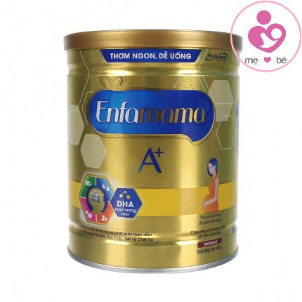 Sữa bầu Enfamama A+ hương chocolate cho phụ nữ mang thai và cho con bú