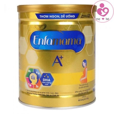 Sữa bầu Enfamama A+ hương vani cho phụ nữ mang thai và cho con bú hộp 400g