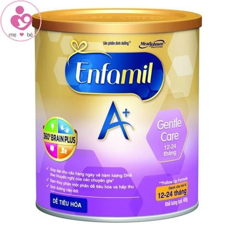 Sữa Enfamil A+ Gentle Care cho bé 12-24 tháng có hệ tiêu hoá nhạy cảm