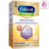 Vitamin tổng hợp dạng siro Enfamil POLY VI-SOL Multivitamin của Mỹ cho trẻ từ 0-4 tuổi lọ 50ml