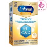 Vitamin A, C & D dạng siro Enfamil TRI-VI-SOL của Mỹ cho trẻ từ 0-4 tuổi lọ 50ml