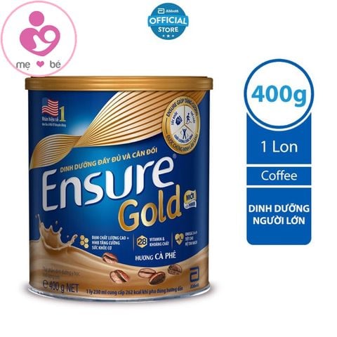 Sữa Ensure Gold HMB cho người lớn hương cafe