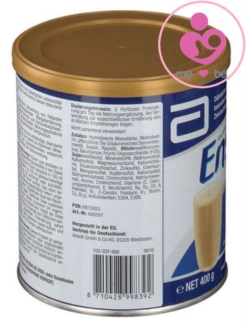 Sữa Ensure nội địa Đức hương vani hộp 400g