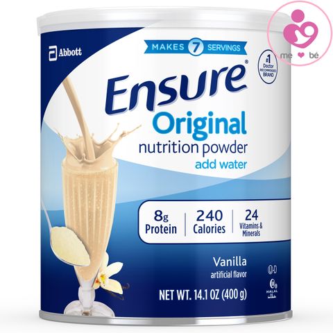 Sữa Ensure Original nội địa Mỹ hương vani