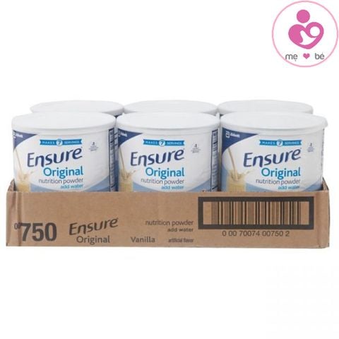 Sữa Ensure Original nội địa Mỹ hương vani