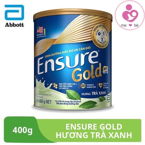 Sữa Ensure Gold HMB cho người lớn hương trà xanh