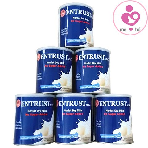 Sữa Entrust Milk nội địa Mỹ cho người bệnh tiểu đường, tiểu đường thai kỳ hộp 400g