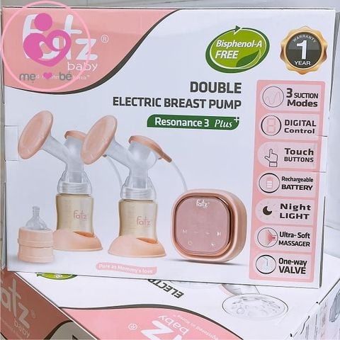 Máy hút sữa điện đôi Fatz baby Resonance 3 plus+(model FB1161VN)