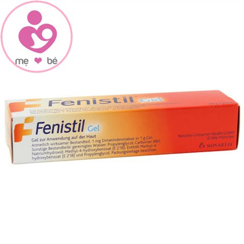 Gel bôi Fenistil của Đức trị vết côn trùng cắn, vết bỏng & ngứa tuýp 30g