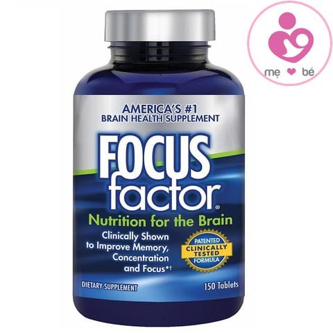 Bổ não Focus Factor Nutrition For The Brain của Mỹ