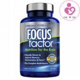 Bổ não Focus Factor Nutrition For The Brain của Mỹ