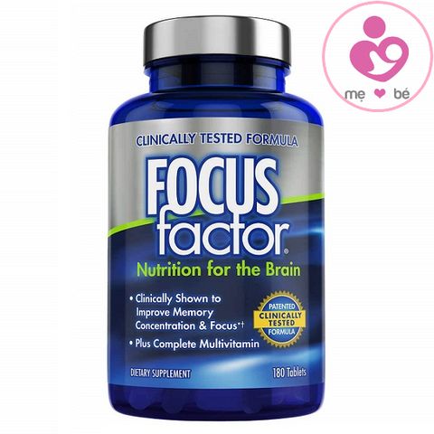 Bổ não Focus Factor Nutrition For The Brain của Mỹ