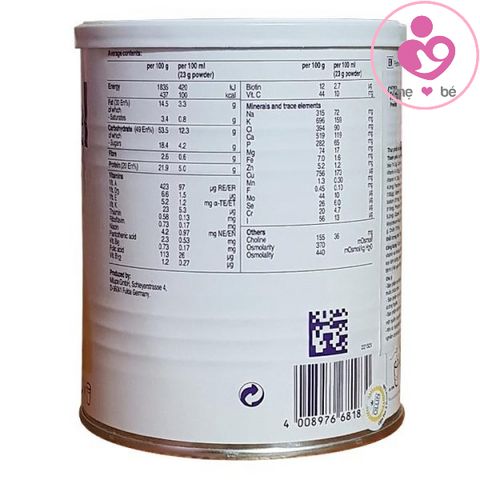 Sữa Fortimel cho người bệnh, người suy dinh dưỡng, bệnh nhân sau phẫu thuật hộp 335g