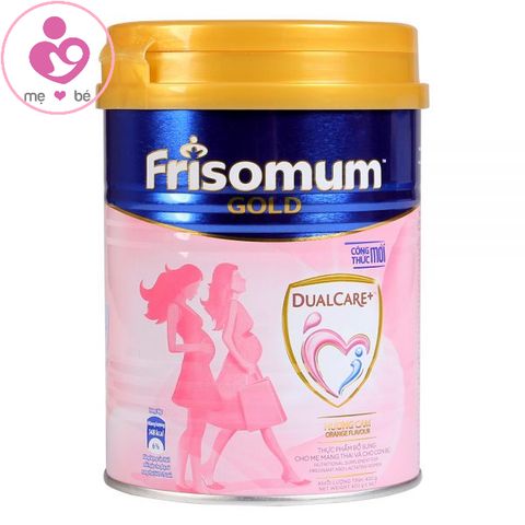 Sữa bầu Frisomum Gold DualCare+ hương vani/cam