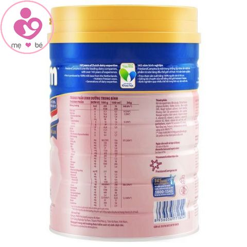 Sữa bầu Frisomum Gold DualCare+ hương vani/cam