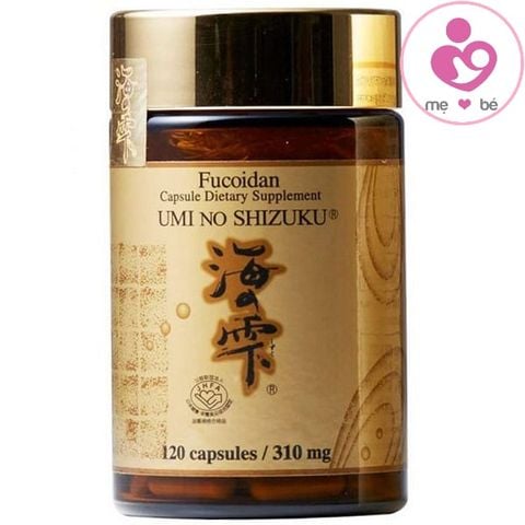 Fucoidan ngăn ngừa và hỗ trợ điều trị ung thư của Nhật Bản lọ 120 viên