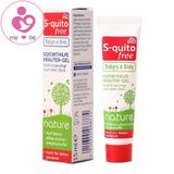 Gel trị muỗi đốt S-quito Free Soforthilfe Krauter-Gel của Đức cho trẻ sơ sinh và trẻ nhỏ tuýp 15ml