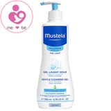 Sữa tắm gội 2 in 1 Mustela Gentle Cleansing Gel của Pháp cho bé từ sơ sinh lọ 500ml