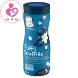 Bánh ăn dặm Gerber Puffs Apple Cinnamon của Mỹ cho trẻ từ 6 tháng tuổi lọ 42g