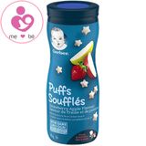 Bánh ăn dặm Gerber Puffs Apple Cinnamon của Mỹ cho trẻ từ 6 tháng tuổi lọ 42g