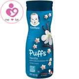 Bánh ăn dặm Gerber Puffs Apple Cinnamon của Mỹ cho trẻ từ 6 tháng tuổi lọ 42g