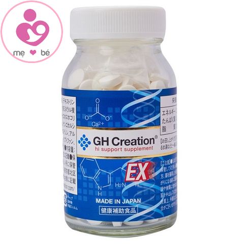 Hỗ trợ tăng chiều cao GH Creation EX của Nhật Bản lọ 270 viên
