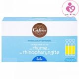 Nước muối sinh lý kháng viêm Gifrer Physiologica Septinasal Unidoses của Pháp hộp 20 ống 5ml (tép vàng)