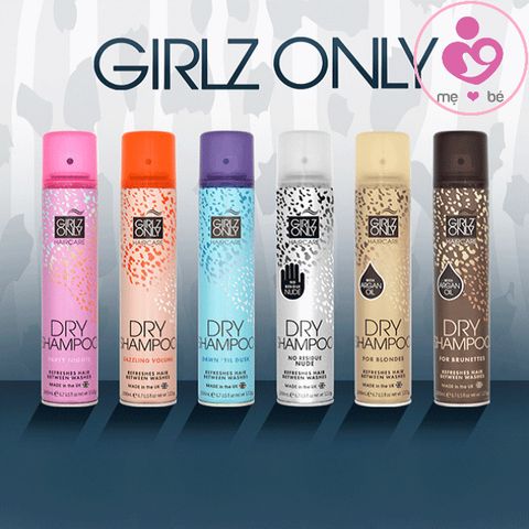 Dầu gội khô GIRLZ ONLY Dry Shampoo – không cần dùng nước chai 200ml