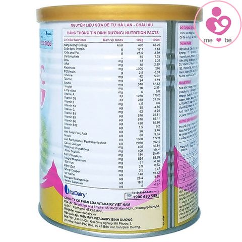 Sữa dê Goatlac Infant Formula số 1 cho bé từ 0-6 tháng