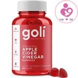 Kẹo dẻo giấm táo Goli Nutrition Apple Cider Vinegar của Mỹ lọ 60 viên