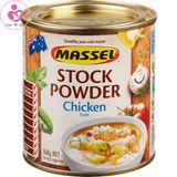 Hạt nêm Massel Stock Powder của Úc cho bé từ 6-36 tháng tuổi hộp 168g