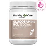 Viên uống bổ xương khớp Healthy Care Glucosamine Hcl 1500mg của Úc lọ 400 viên